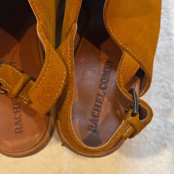 Rachel Comey Women's Ochre Peep Toe Mules - Picture 5 of 7